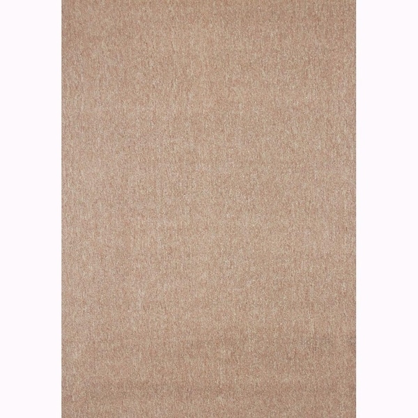 Area Rug Natural Look Dark Border Woven Boucle Texture Coastal