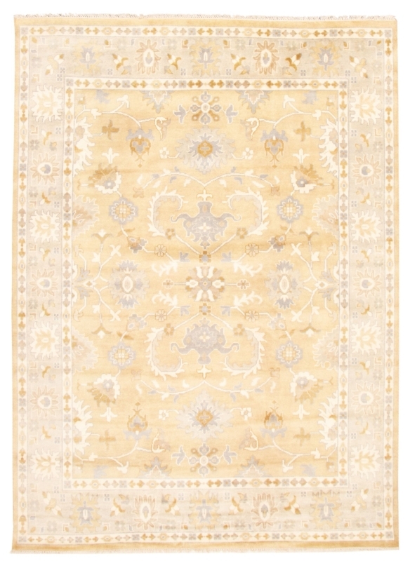 Area Rug Oushak Pattern Sage Green Wool, Sage Green Oushak Rug Living Room
