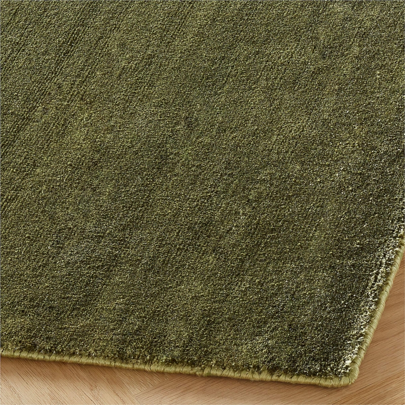 Area Rug Performance Nylon Low Pile Organic Modern Living Room Layout
