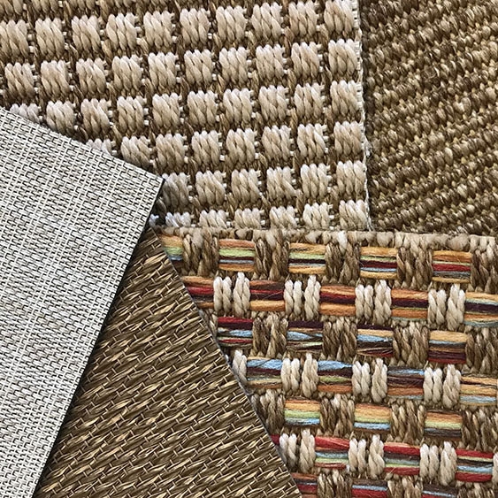 Area Rug Samples Neutral Texture Variety Woven and Plush Options