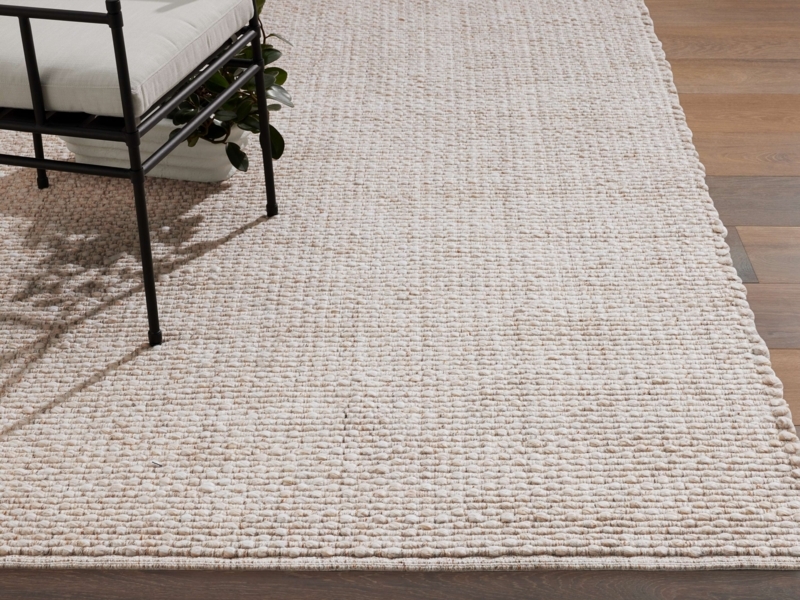 Area Rug Subtle Geometric Distressed Pattern Transitional Woven