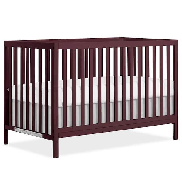 Auburn Wood Crib, Splayed Legs, Mid-Century Modern Nursery Design