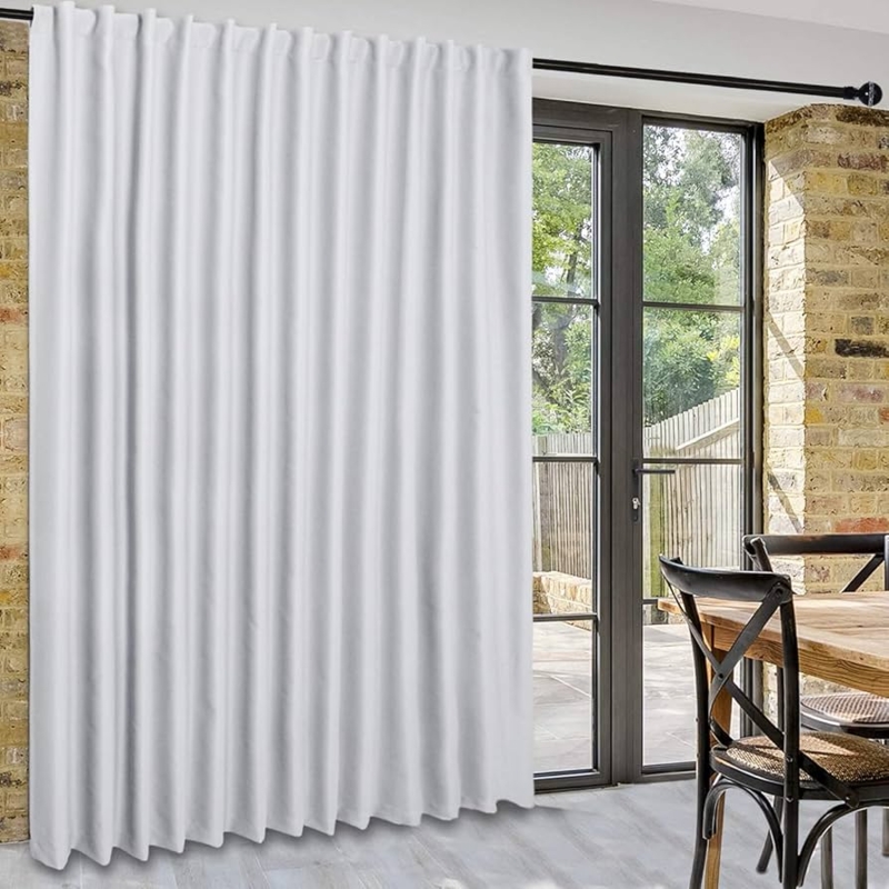Blackout Curtains Navy Blue Room Divider Thermal Insulated
