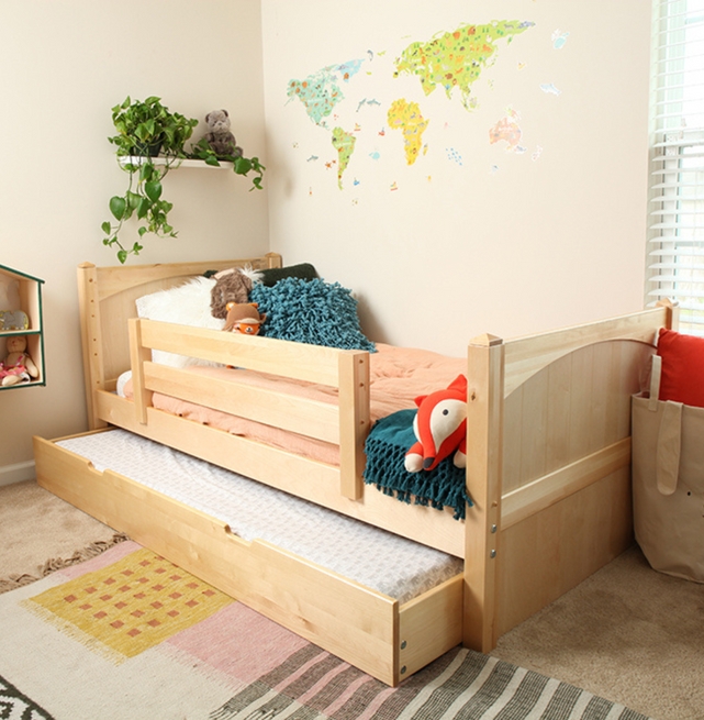 Bunk Bed White Staircase Storage Low Loft Design Safety Rails