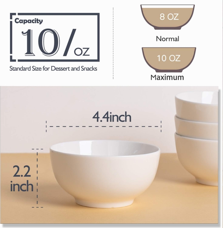Cereal Bowls, Glossy Glaze, Ceramic. Ceramic Cereal Bowls.