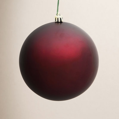 Christmas Ornament High-Gloss Navy Blue Ball, Modern Festive Decor
