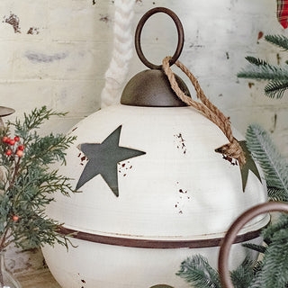 Christmas Ornament Set Traditional Red Green Patterns Rustic Styling