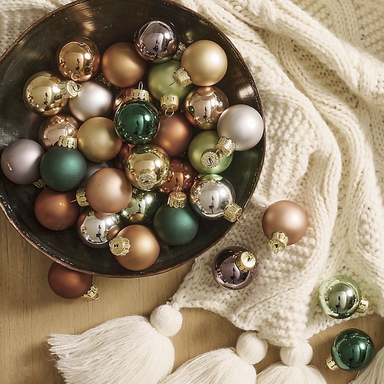 Christmas Ornaments: Fabric Construction, Twine Loops, Varied Shapes