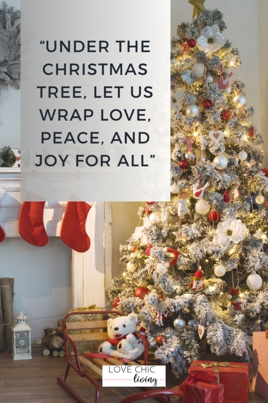 Christmas Tree Decorated Evergreen Warm Ambient Glow Knitted Textures