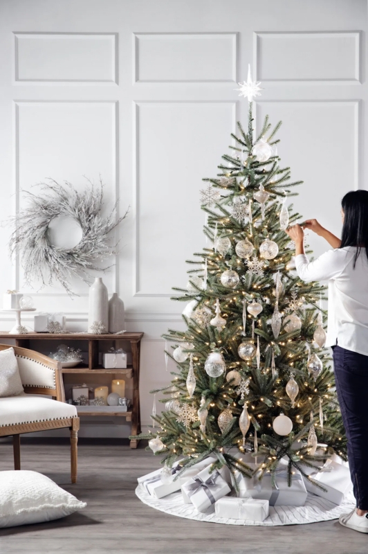 Christmas Tree Topper Illuminated Star Warm White Traditional Glow