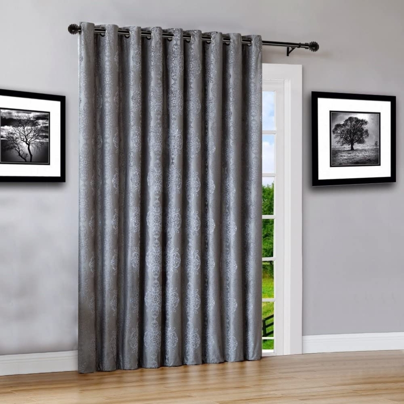 Curtain Panel Thermal Insulated Teal Grommet Blackout Drapery