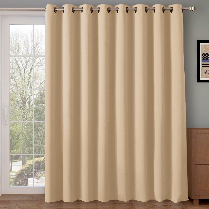 Curtains Biscotti Beige Coastal Window Treatments Thermal Insulated