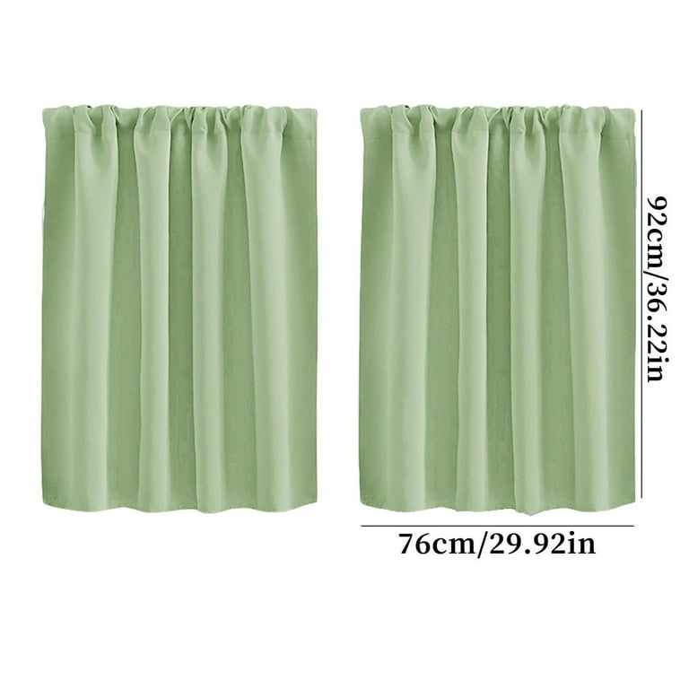 Grommet Curtains Light Grey Solid Matte Finish Window Drapes (64 chars)