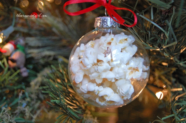 How to make glass popcorn ball ornaments | DIY  The Ornament Girl
