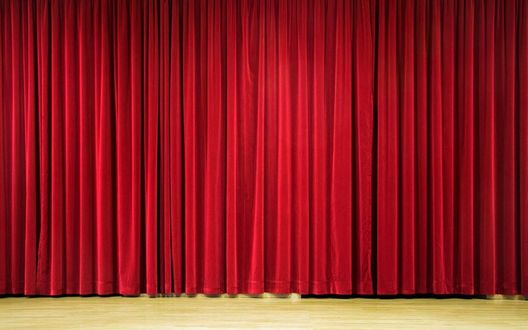 Light Gray Floor-to-Ceiling Curtains, Heavyweight Pleated Drapes