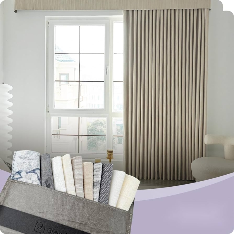 Modern Floor to Ceiling Pinch Pleat Curtains, Neutral Drapes