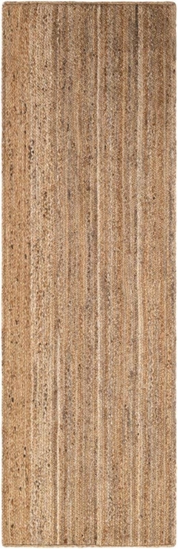 Natural Jute Runner Rug Styling, Chunky Braided Texture, Hand-Woven