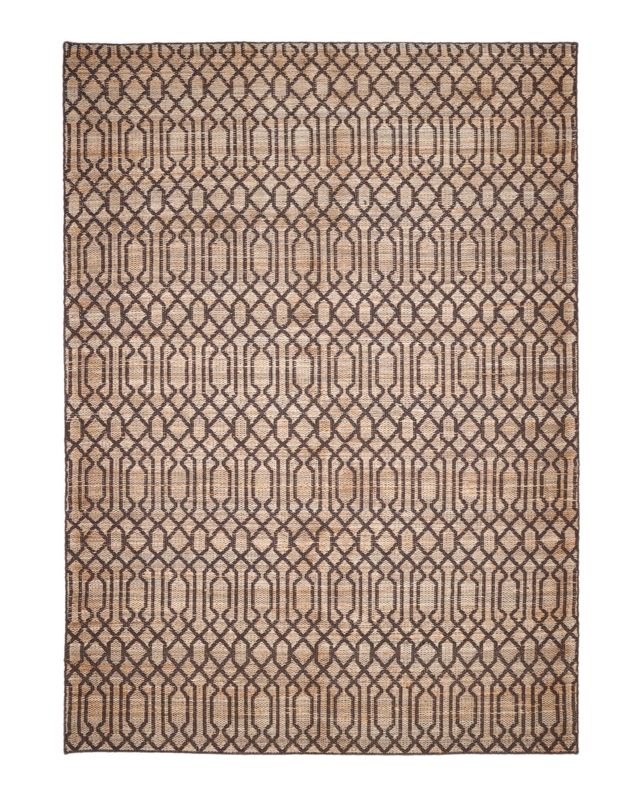 Organic Style Area Rug, Painterly Pattern with Matte Finish