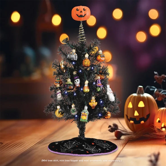 Pre Lit Mini Christmas Tree Tabletop Size Modern Holiday Decor (66 chars)