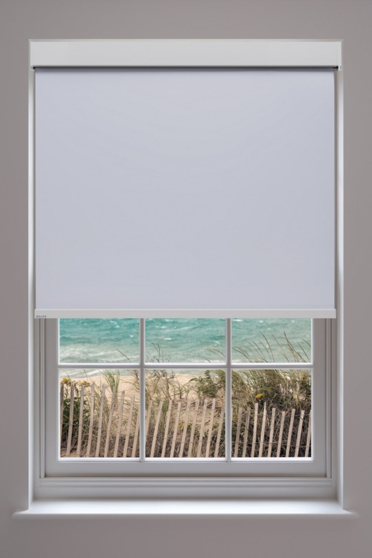 Roller Shade Charcoal Blackout Fabric Inside-Mount Roller Blinds Ideas
