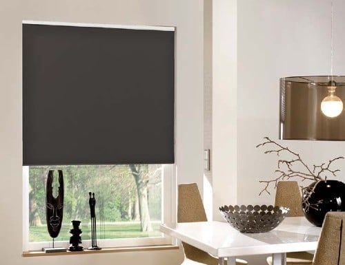 Roller Shade Smooth Texture Cordless White Roller Blinds