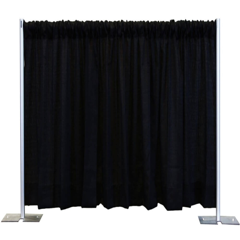 Room Divider Blackout Privacy Fabric 8 Foot Adjustable Frame