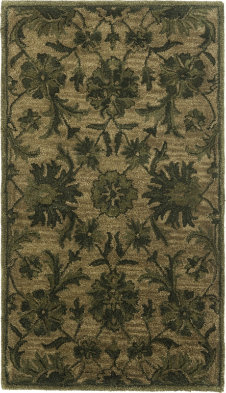 Runner Rug, Distressed Antiquity Finish, Border for Hallway