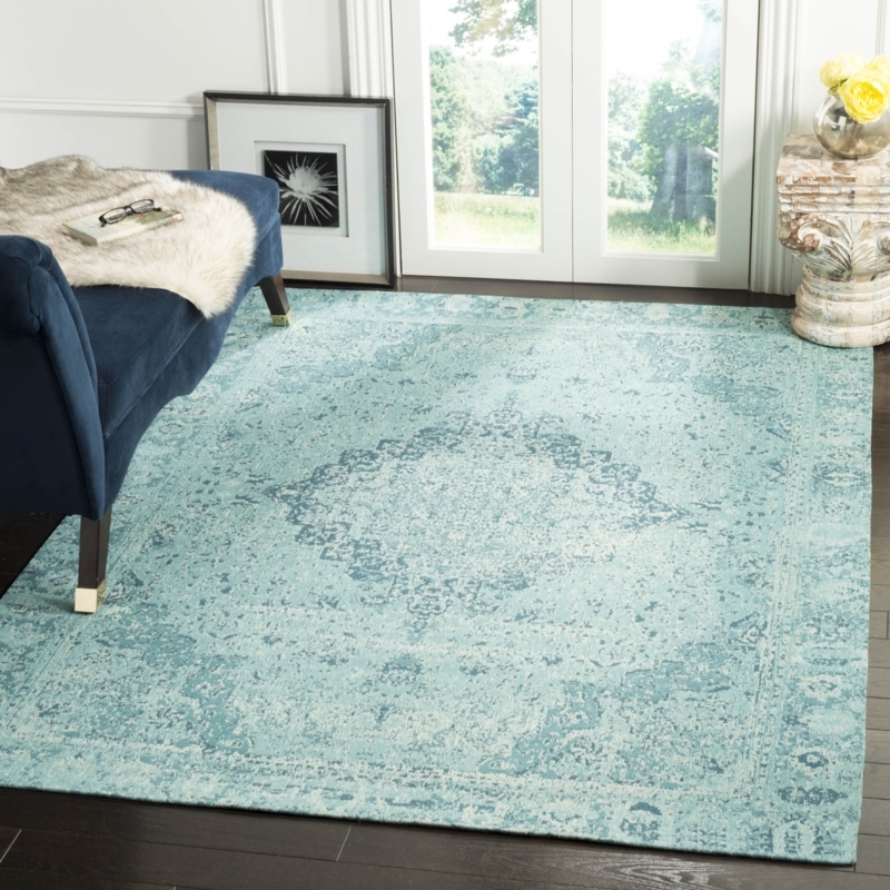 Runner Rug Distressed Oriental Motif Traditional Vintage Kitchen Decor