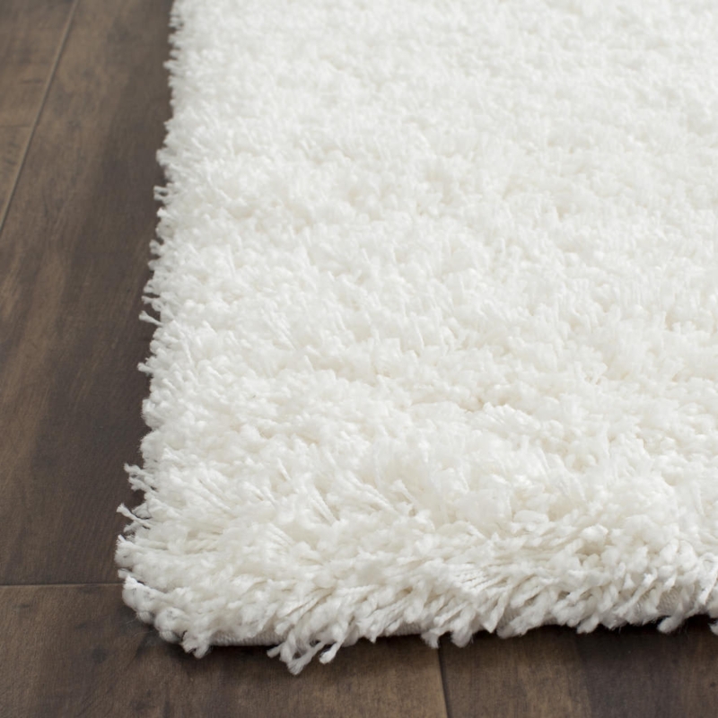 Runner Rug Extra Long Plush Shag Texture Transitional Hallway Decor