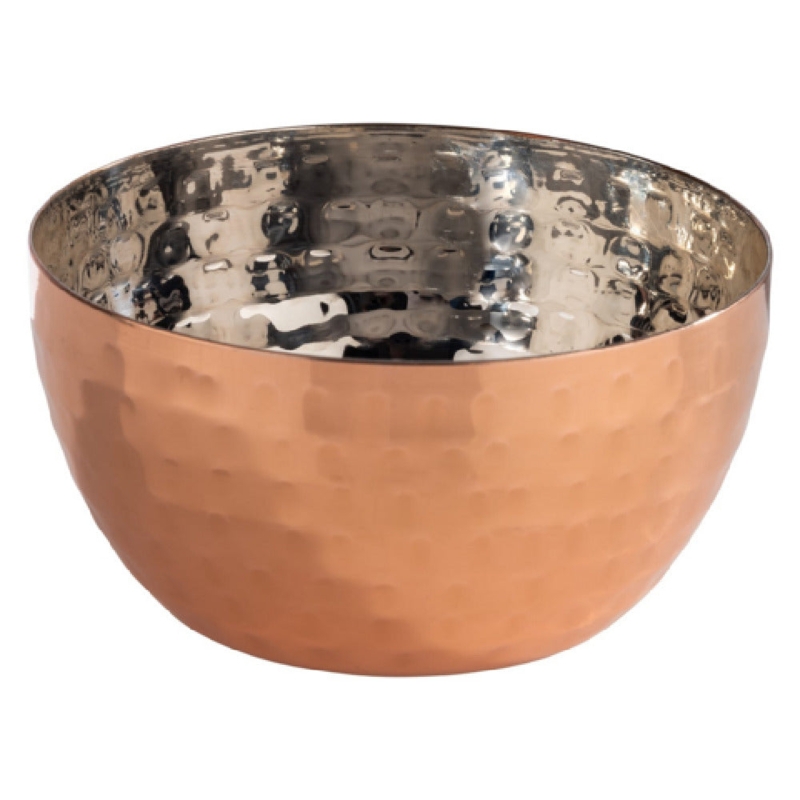 Rustic Wooden Serving Bowl Set, Natural Grain with Thick Organic Rims