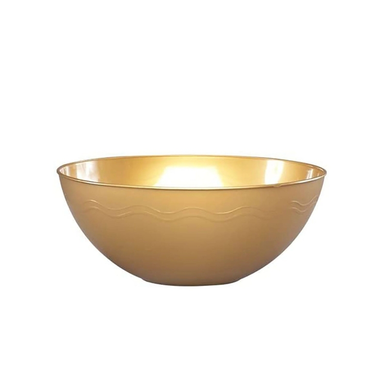 Serving Bowl, High Gloss Finish, Wide Flat Rim, Large Party Bowl