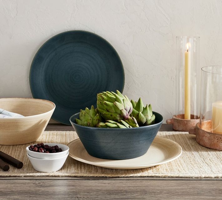 Serving Platter Wood Grain Melamine Oblong Matte Finish Alfresco