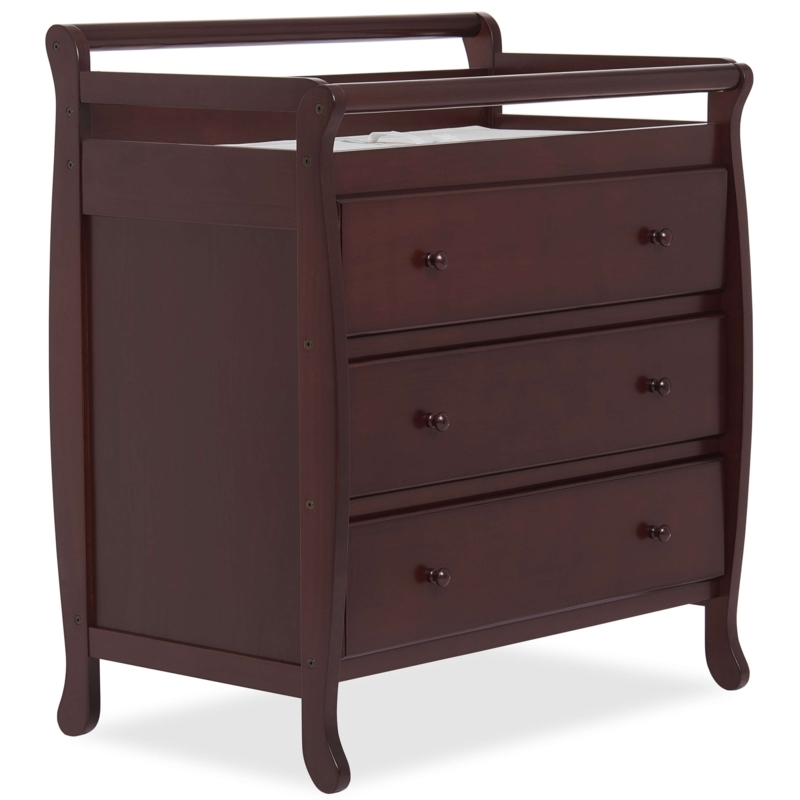 Shaker Style Nursery Chest Drawers with Arched Base Detail