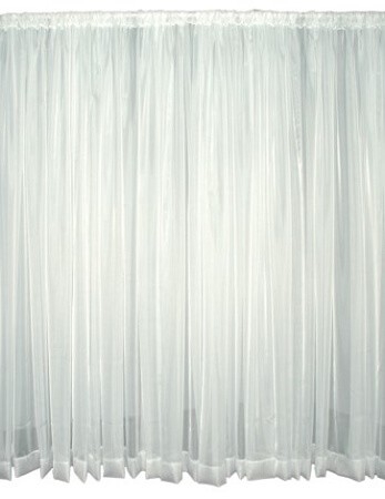 Sheer Curtains White Voile Vertical Folds, White Sheer Voile Curtains.