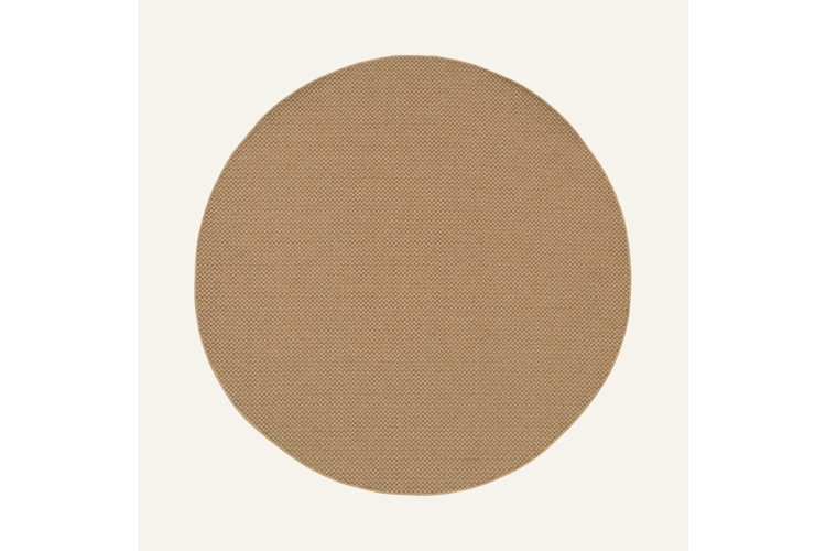 Square Area Rug, Flatweave Navy Cream Medallion, Outdoor.