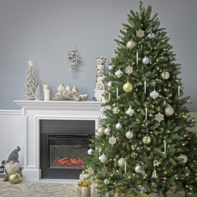10' Ceiling 9 Foot Christmas Trees