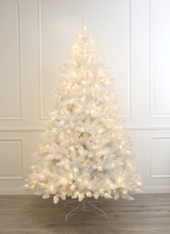 Artificial Christmas Tree 5 Feet Sparkling Pre-lit Warm LED Lights
