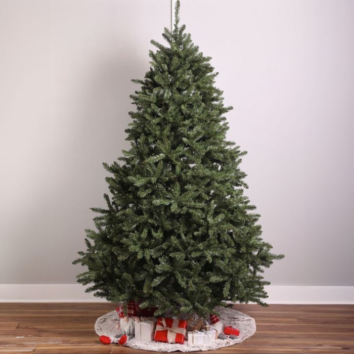 Artificial Fraser Fir Tree, Full Profile Unlit Realistic Branching, Classic