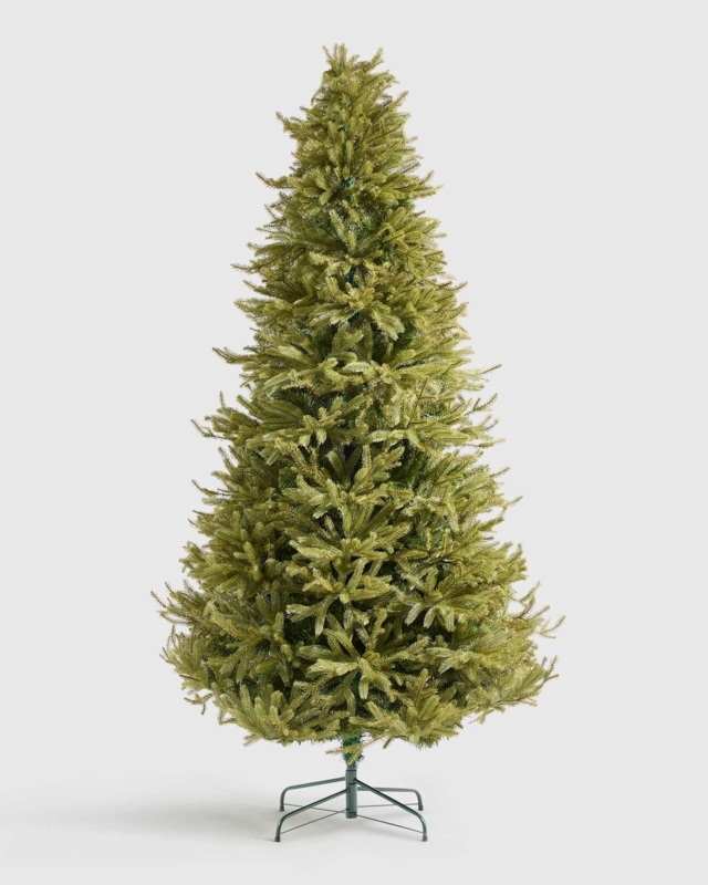 Artificial Spruce Tree, Full Profile Unlit Multi-Tonal Dense, Minimalist