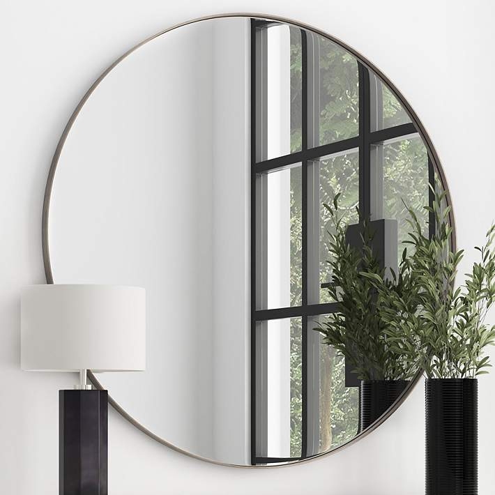 Bassett Mirror Eltham Silver Wall Mirror