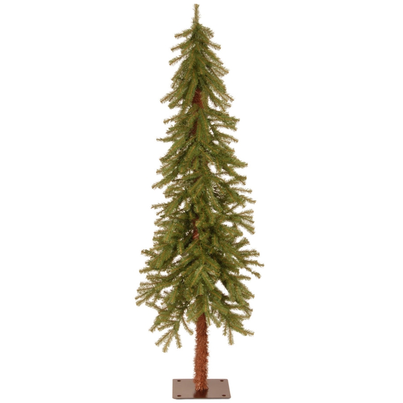 Cedar Style Artificial Christmas Tree Slender Warm Lights