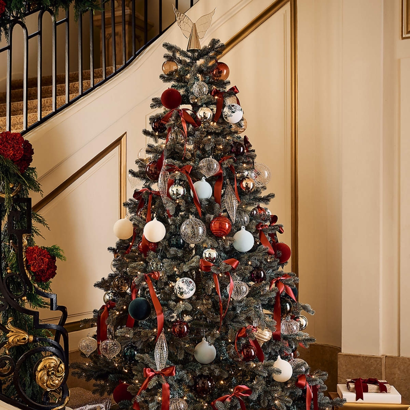 Christmas Ornament Jewel Tone Palette High Gloss Metallic Modern