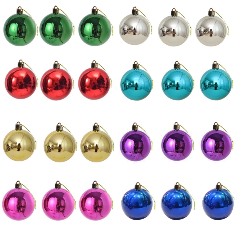 Christmas Ornament Mini Scale Dual Finish Matte Glossy Balls