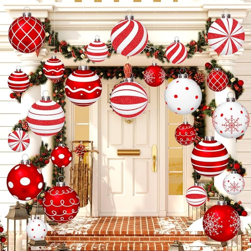 Christmas Ornament: Oversized Weather Resistant Outdoor Decor