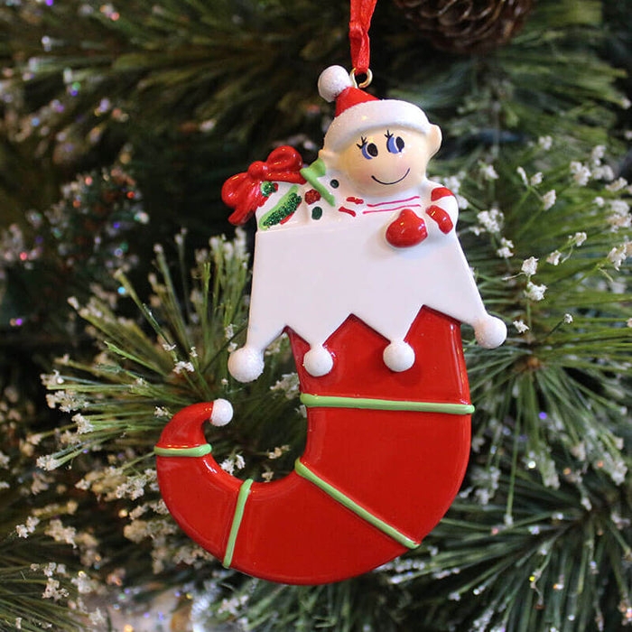 Christmas Ornament Ribbed Surface Metallic Finish Ball