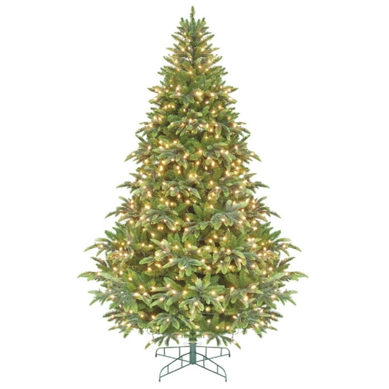 Christmas Tree 6.5 Foot Clear Lights Full Conical Shape Festive