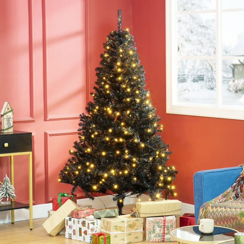 Christmas Tree Full Profile Integrated LED Warm Ambient Light