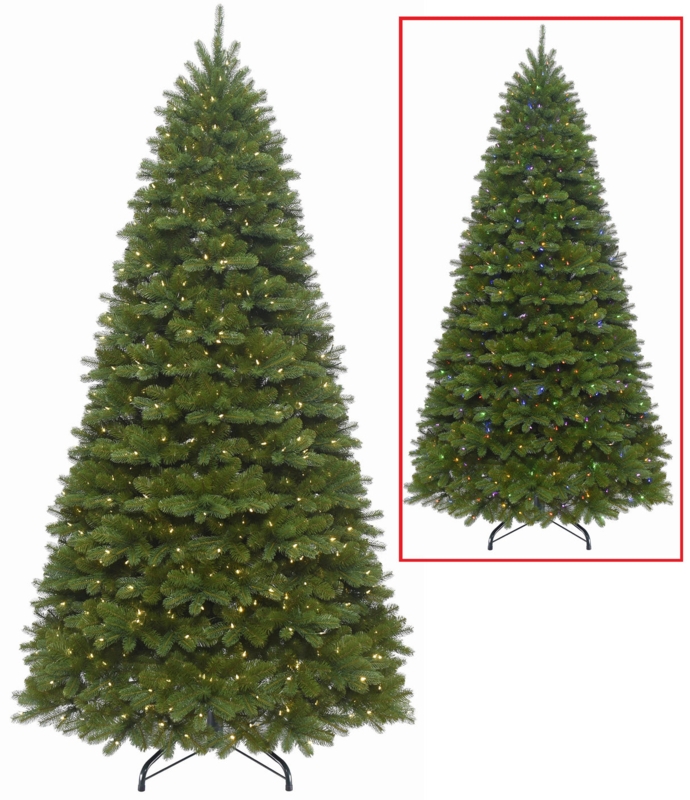 Christmas Tree Narrow Profile Realistic Texture Pre-Lit Traditional
