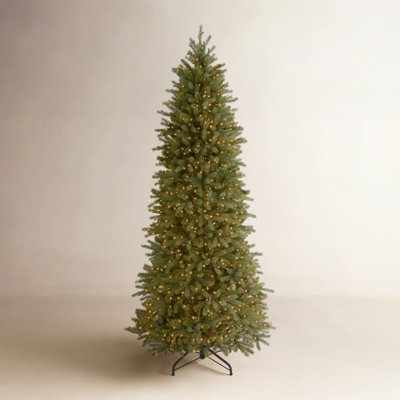 Christmas Tree Pencil Slim Pre-Lit High Tip Count Traditional Slim