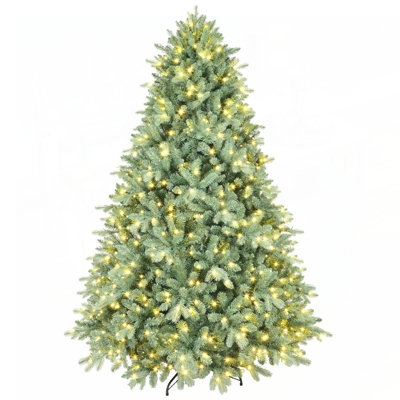 Christmas Tree Seven Foot Height Pre-Lit Warm White LEDs Classic